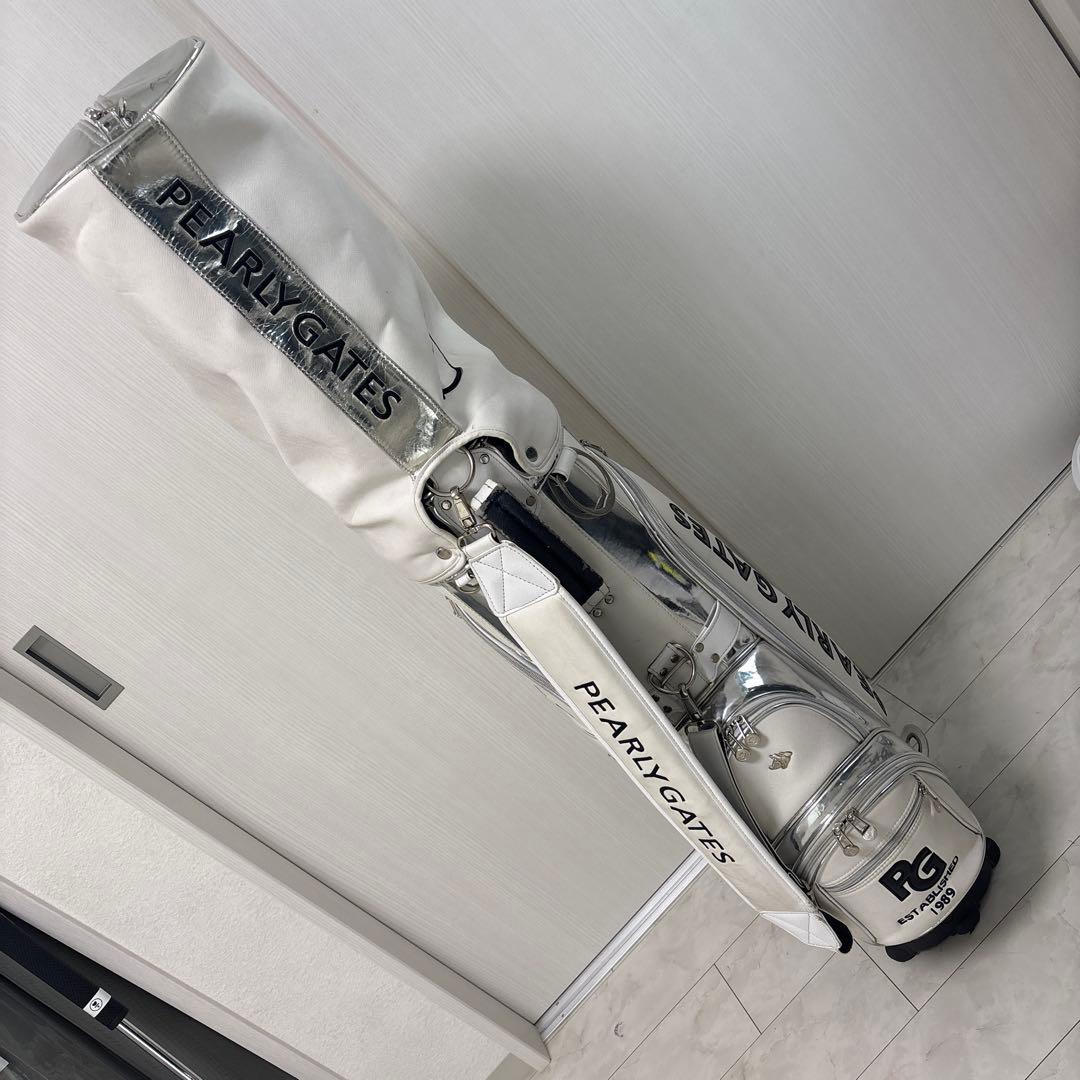 PEARLY GATES パーリーゲイツ キャスター付き　キャディーバック