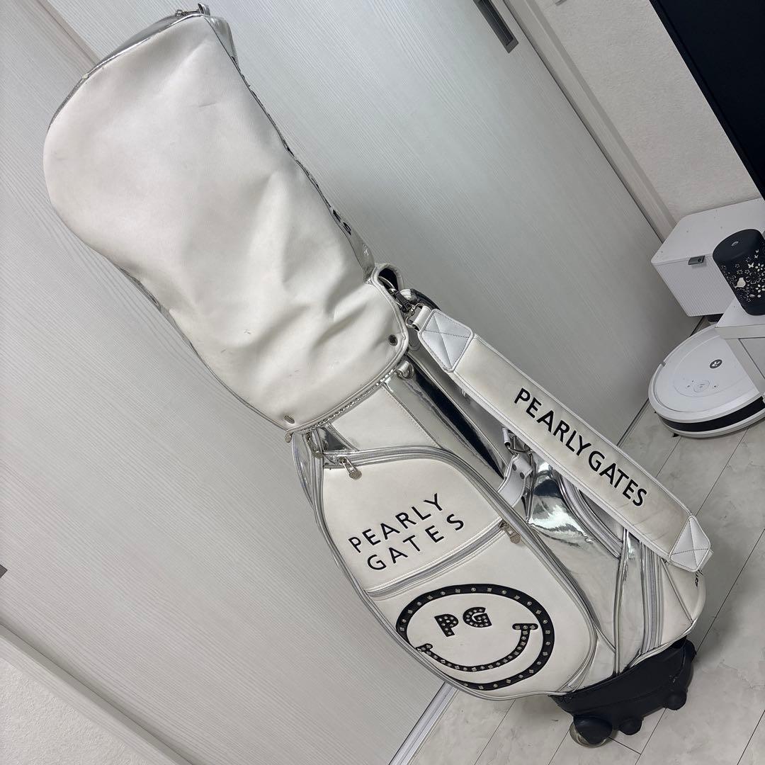 PEARLY GATES パーリーゲイツ キャスター付き　キャディーバック