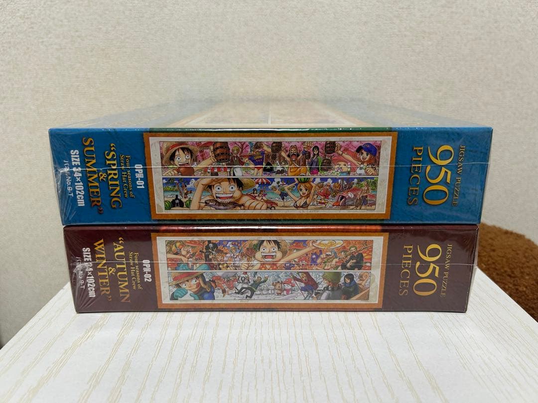 未開封　ワンピース展 ジグソーパズル　2個セット　950ピース　春夏秋冬