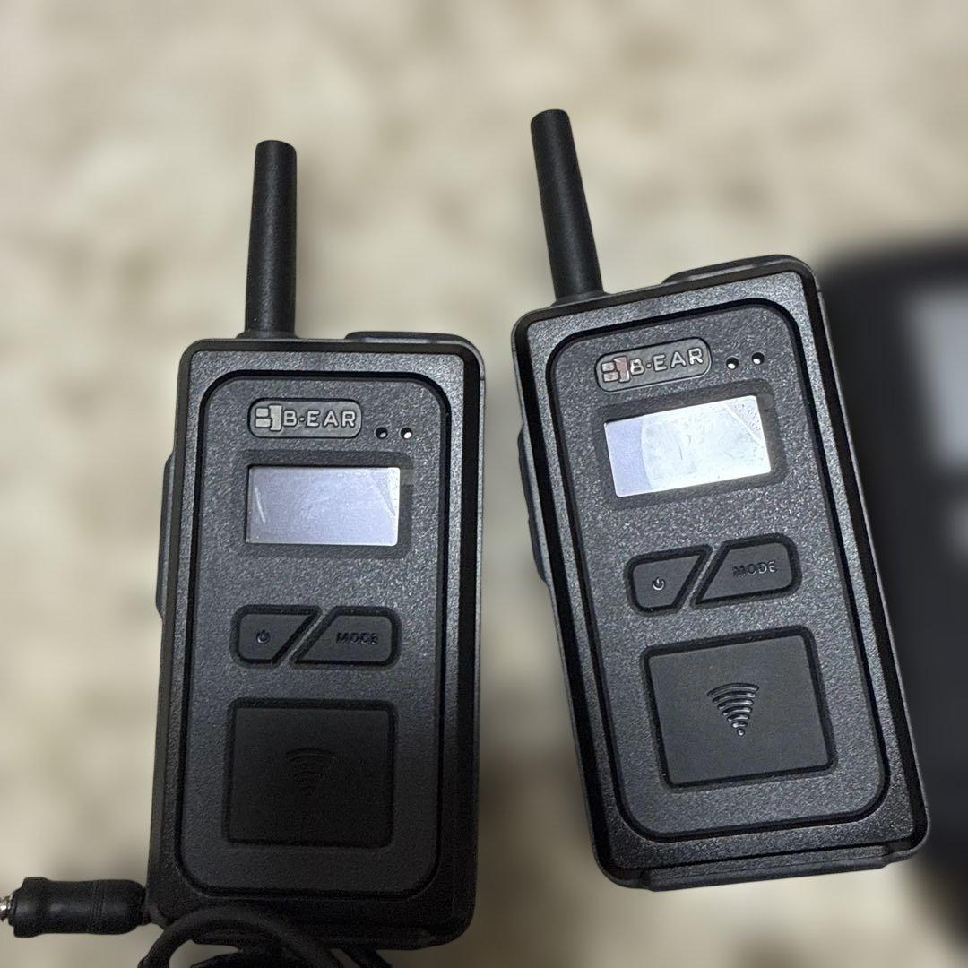 トランシーバー　無線機　ベイリッジ　bear 工事現場 X10 2個セット