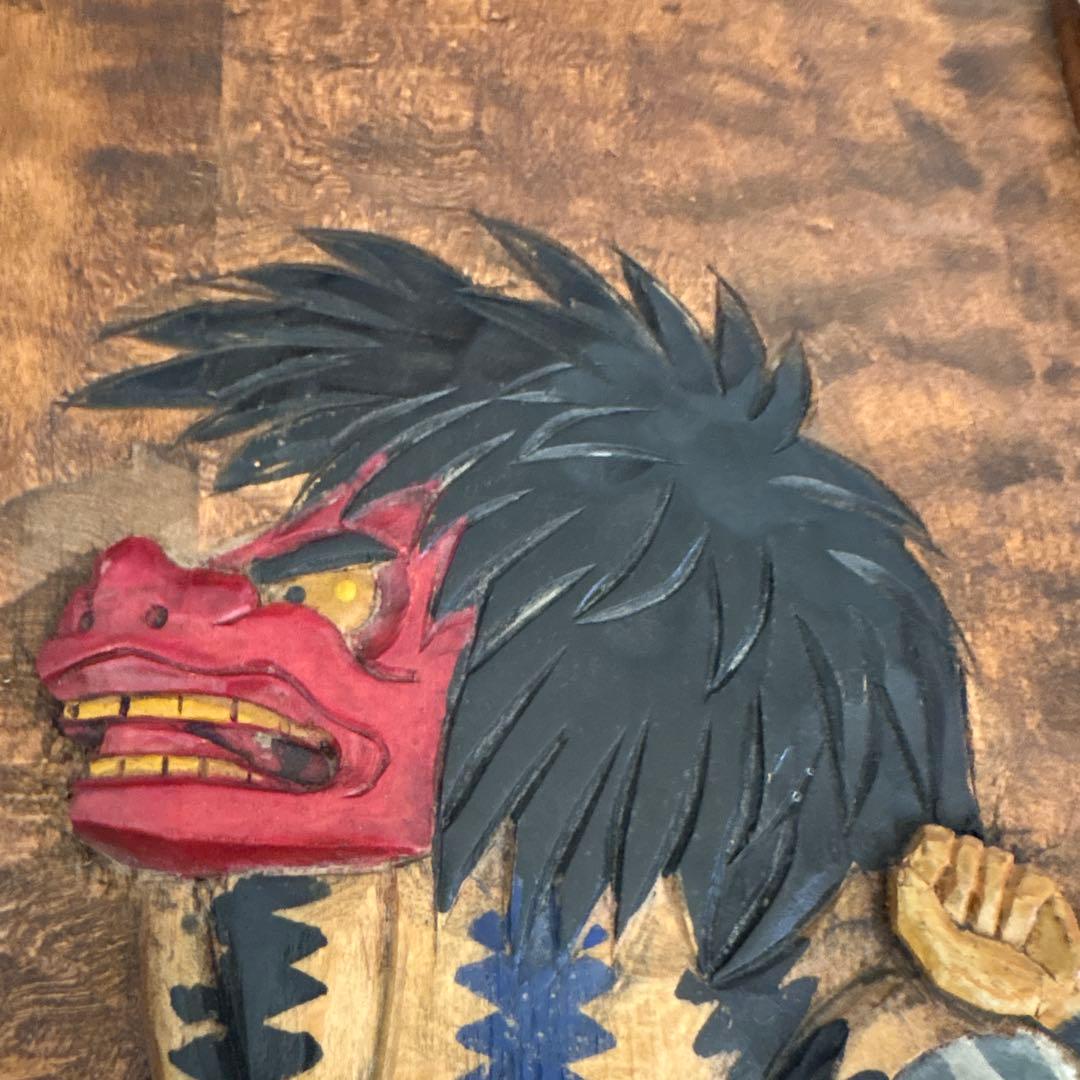 農民美術　上田獅子