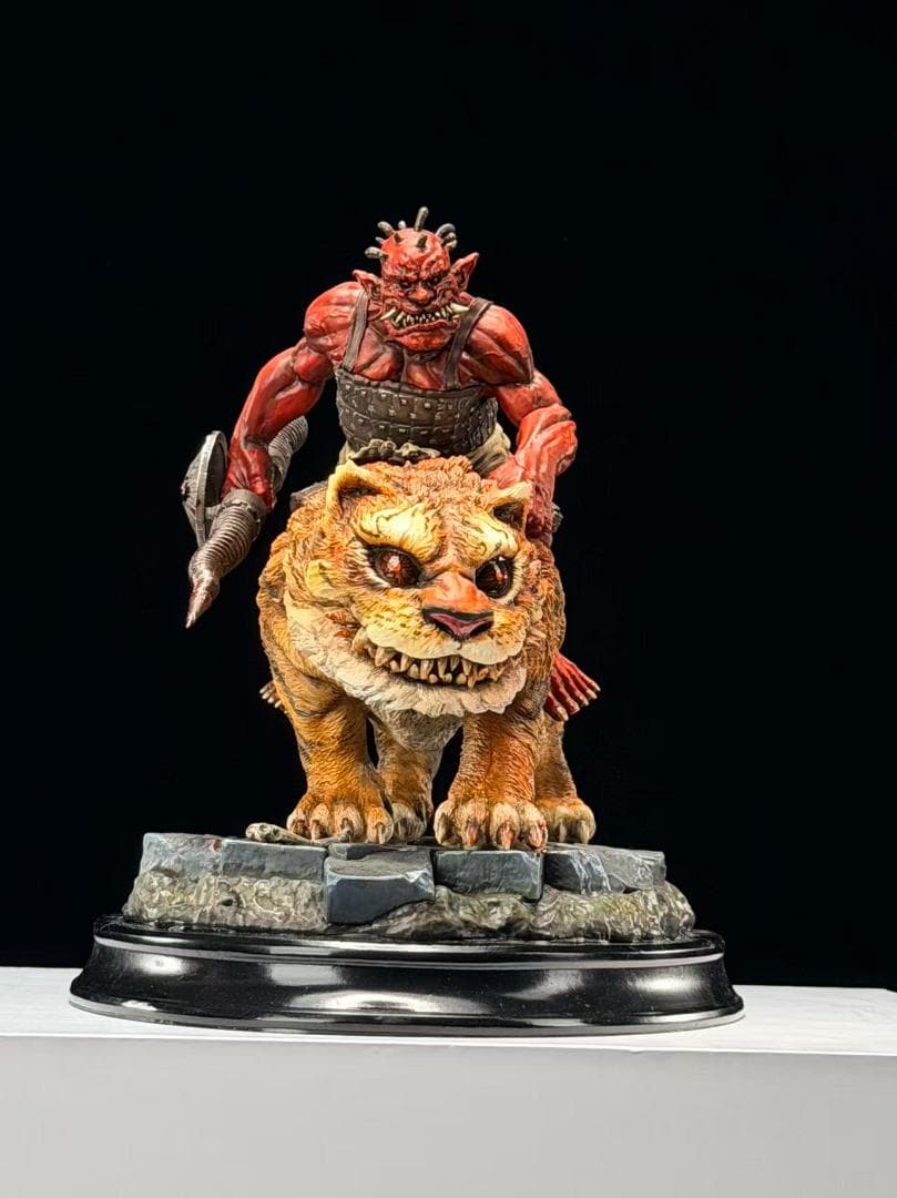 ベルセルク 恐帝のダカと妖虎セット レジンキャスト フィギュア 塗装済完成品