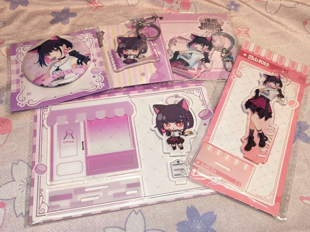 ブルーアーカイブ カズサ コラボカフェグッズセット