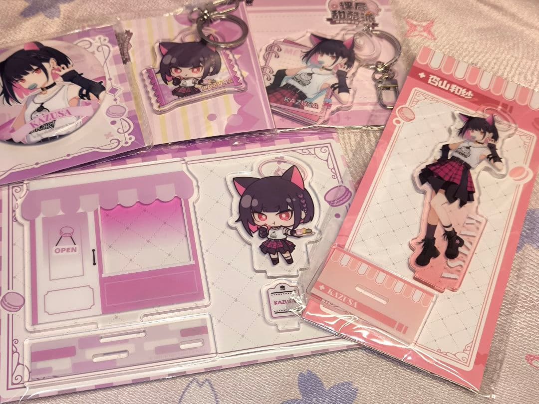 ブルーアーカイブ カズサ コラボカフェグッズセット