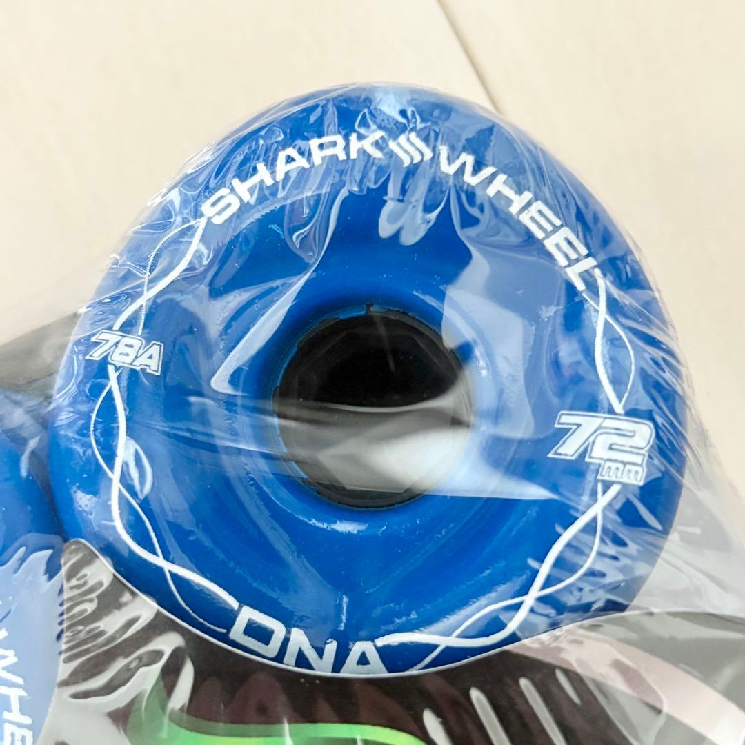 07☆新品 未開封☆ シャークウィール 72mm 78a ブルー