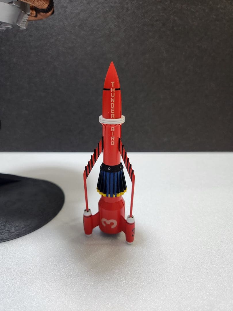 【究極のプロ完成品No13】サンダーバード5号　3号ドッキング！金属線加工処理