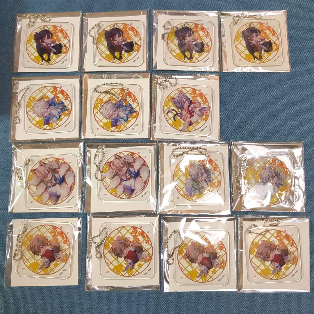 幽幻ロマンチカ　PVCチャーム　アニプラカフェ　セット