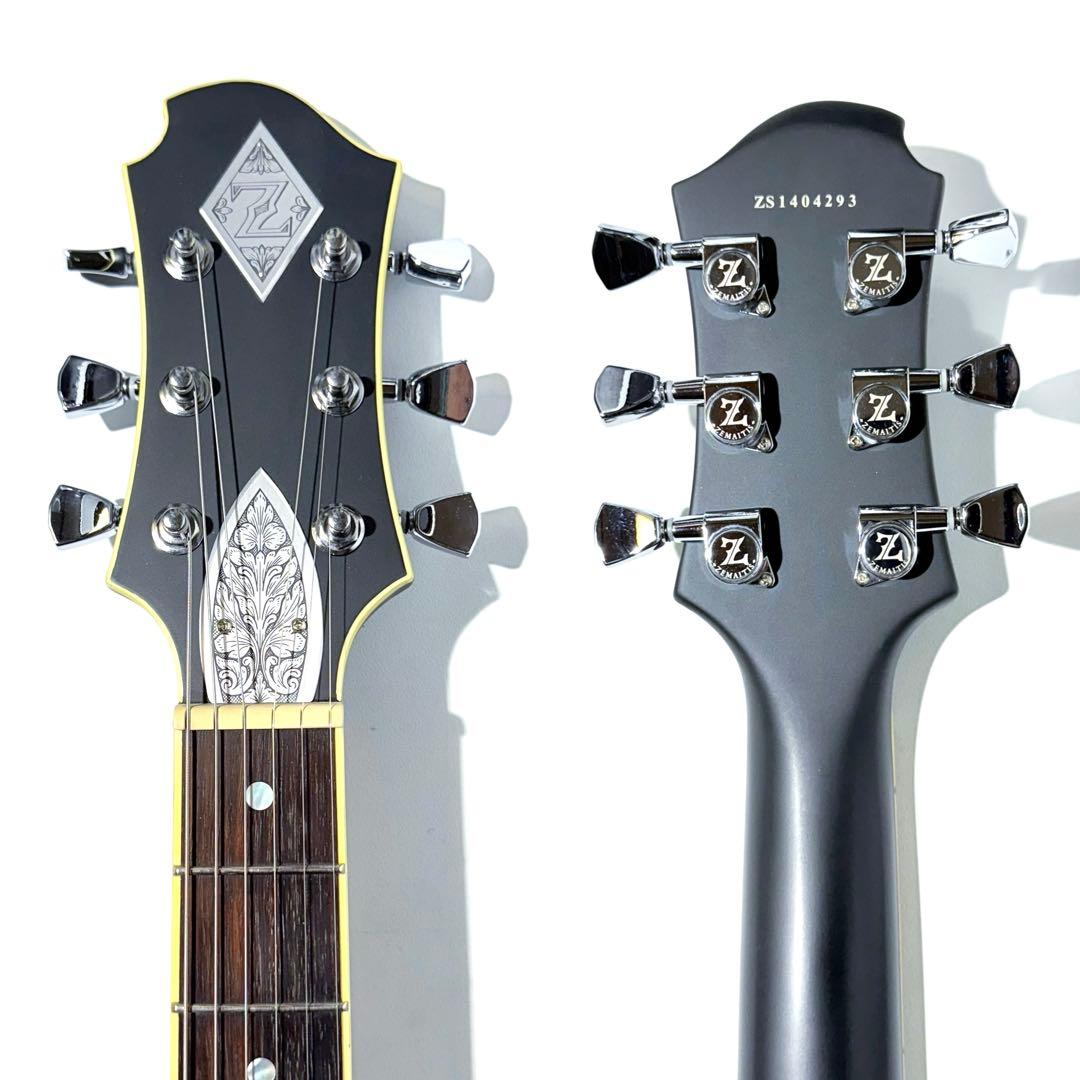 【極上美品】Zematis C24MF BK ゼマティス エレキギター