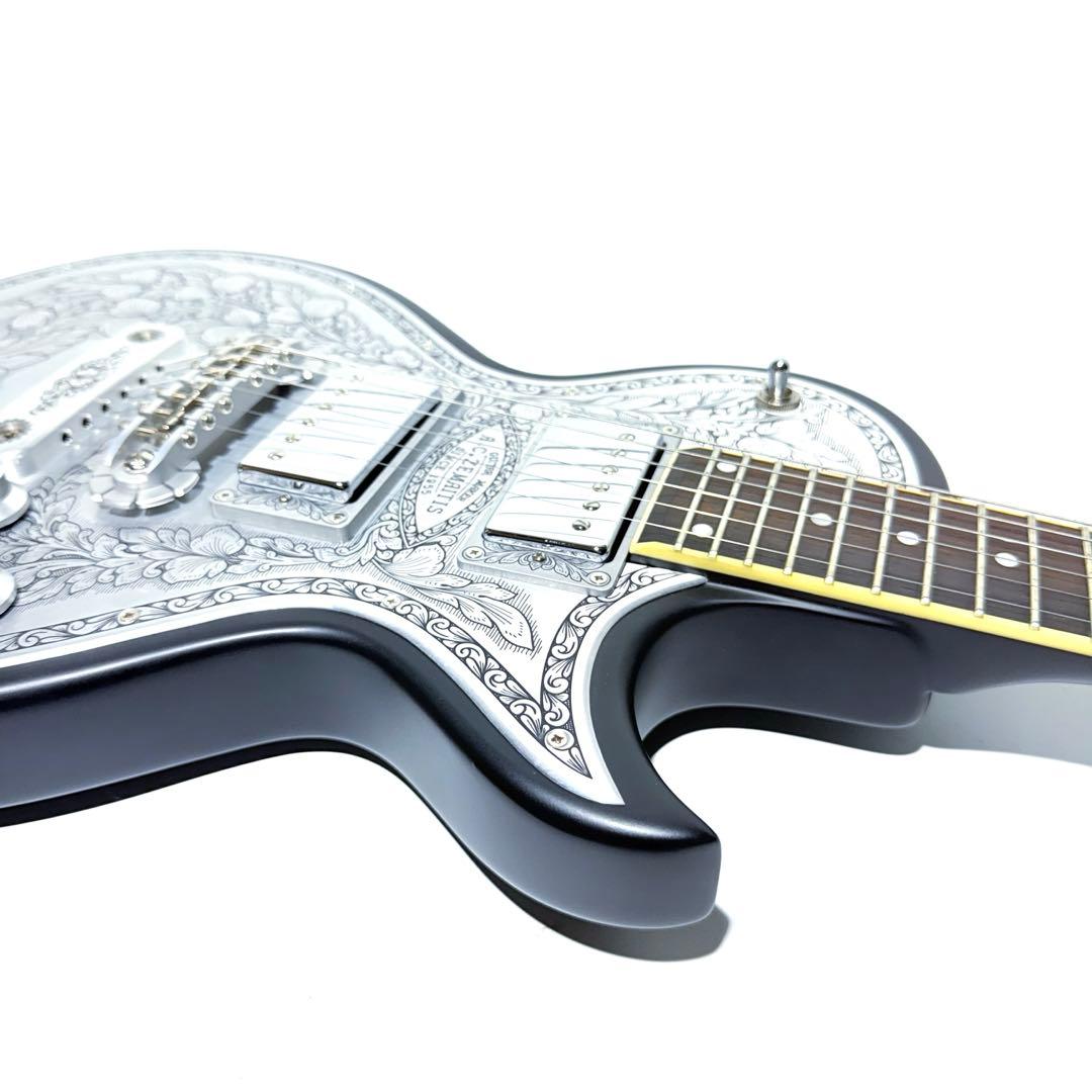 【極上美品】Zematis C24MF BK ゼマティス エレキギター