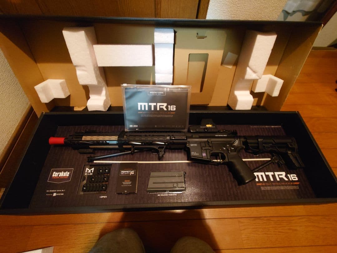 最終値下 MTR16 ガスガン 光学サイト付き