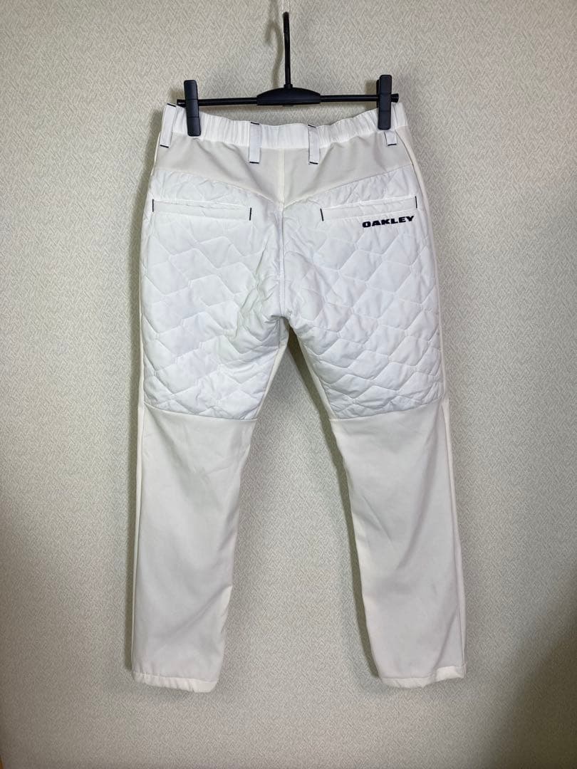 オークリーOakley ジャケットパンツセットアップキルティング　ホワイト