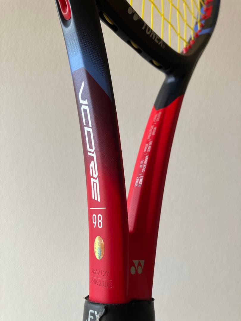 ヨネックス Vコア　VCORE 98 G3 西岡良仁