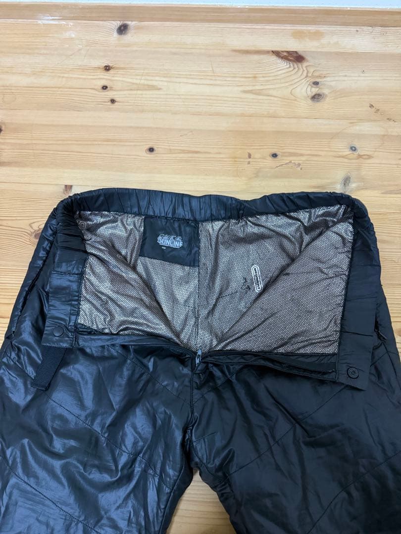 SUNLINE ブラック フィッシングスーツ 上下セット