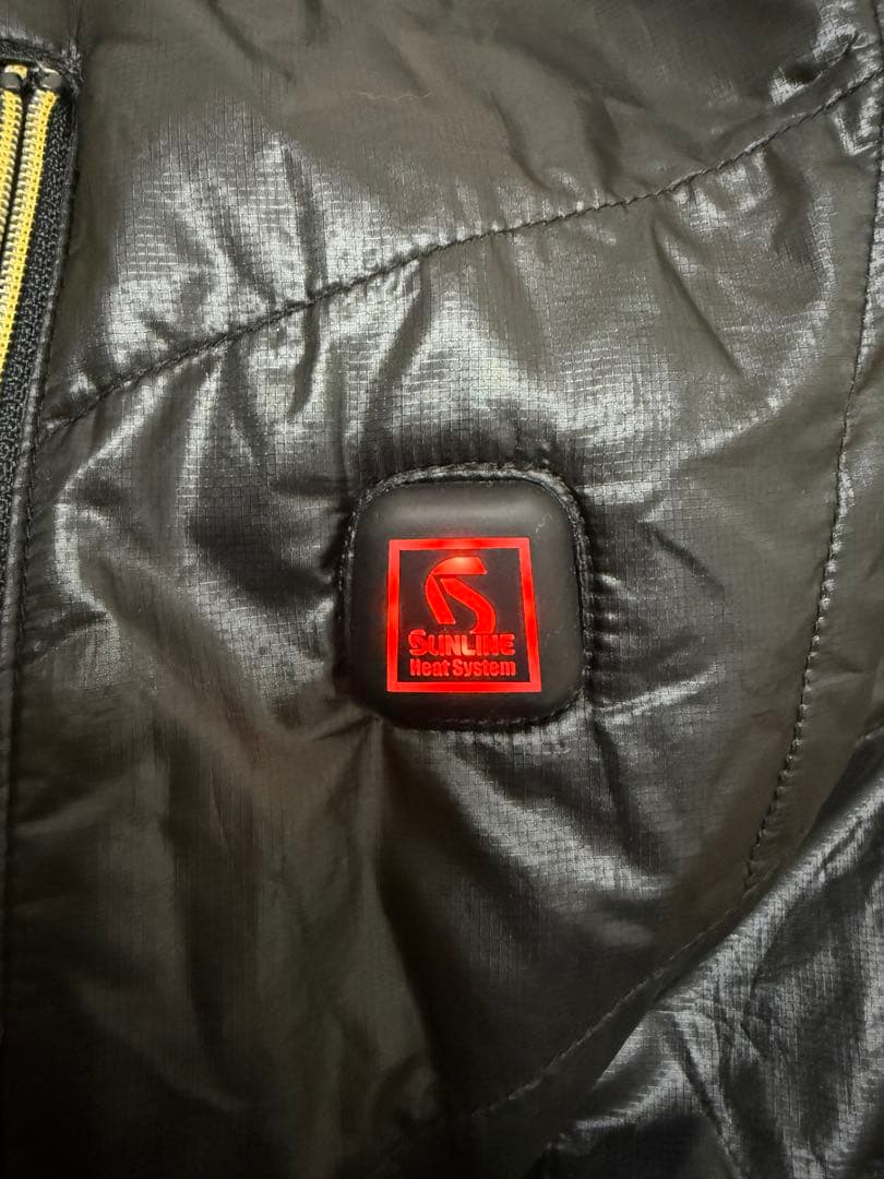 SUNLINE ブラック フィッシングスーツ 上下セット