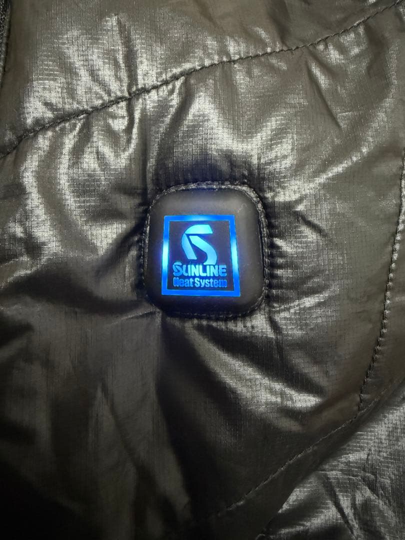 SUNLINE ブラック フィッシングスーツ 上下セット