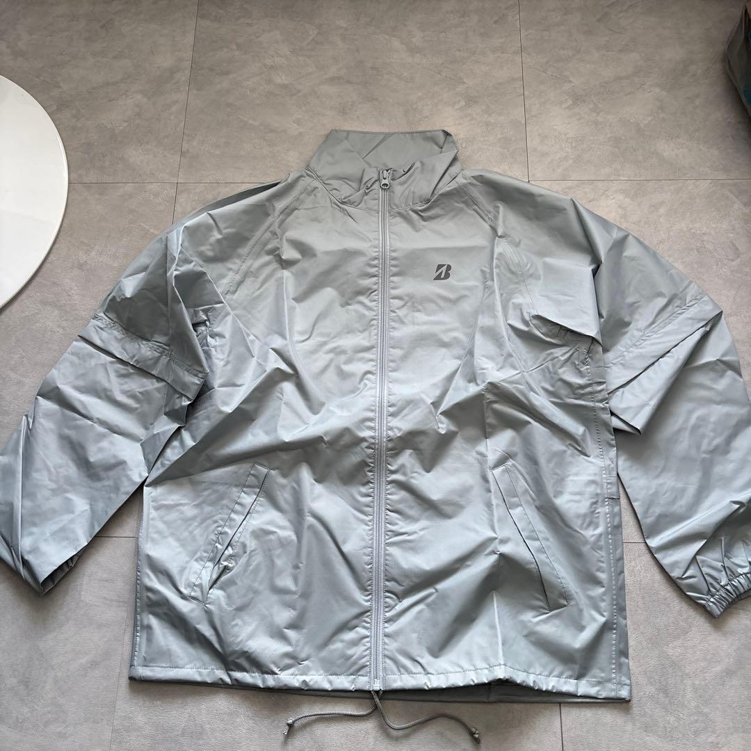 BRIDGESTONE ブリヂストン 防水レインウェア グレー L size