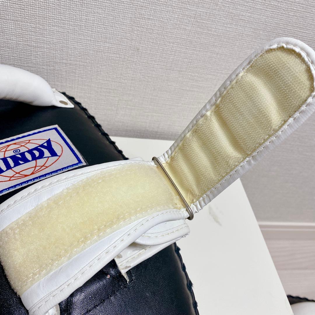 【プロ仕様】 WINDY KP-8 キックミット 2個セット 本革製 牛革