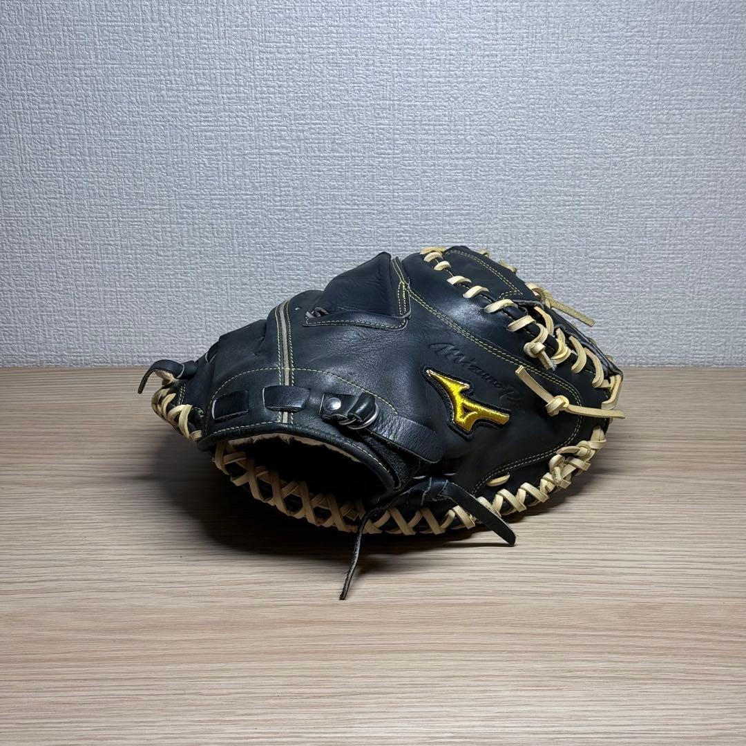 Mizuno ミズノプロ 軟式 キャッチャーミット クロス締め