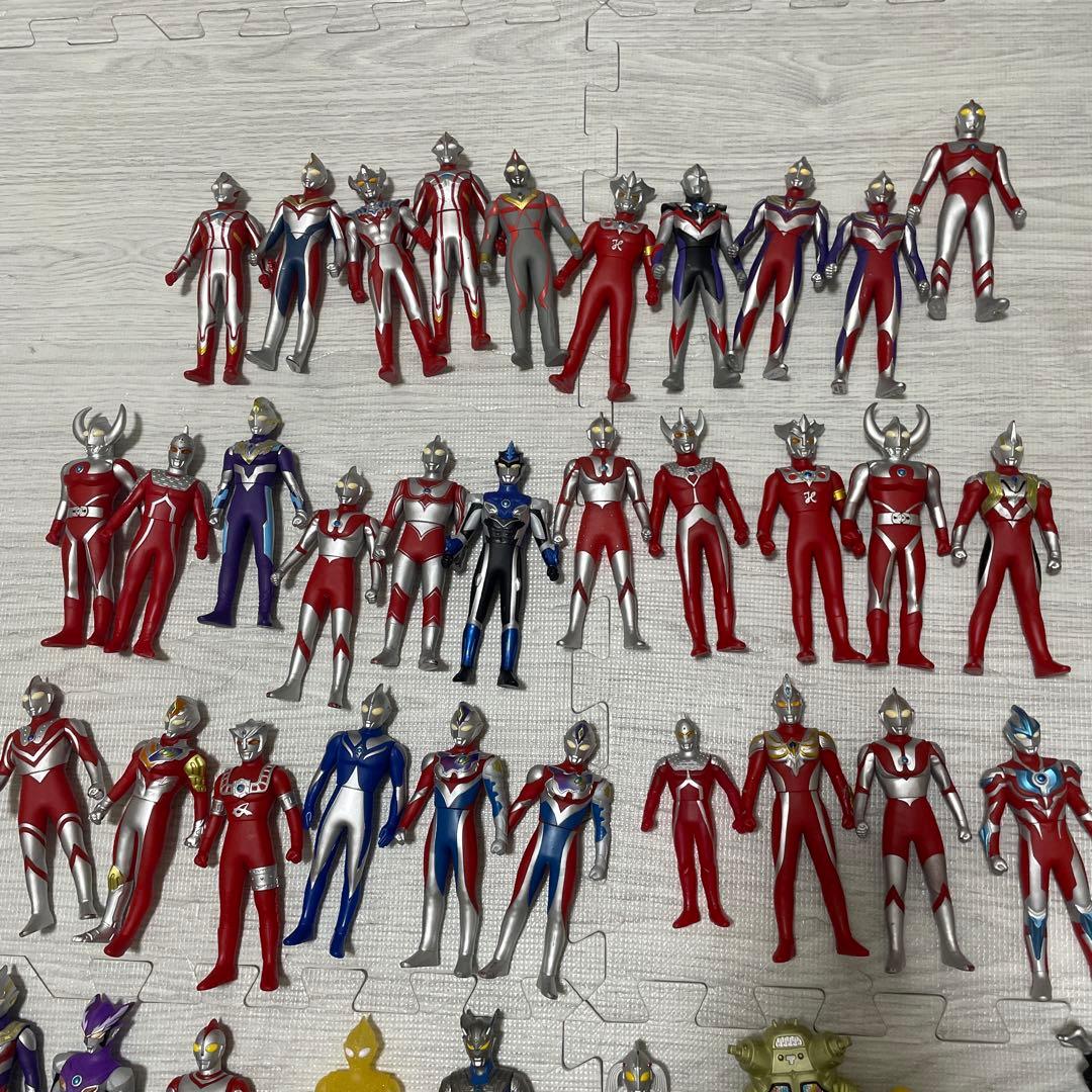 ウルトラマンフィギュアセット　ソフビ