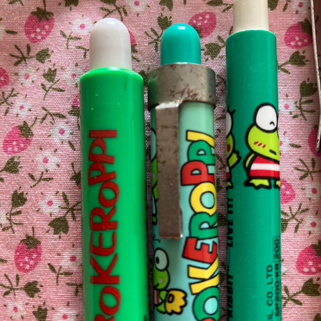 けろけろけろっぴ　シャープペン　蛙　サンリオ　平成レトロ　文房具　シャーペン