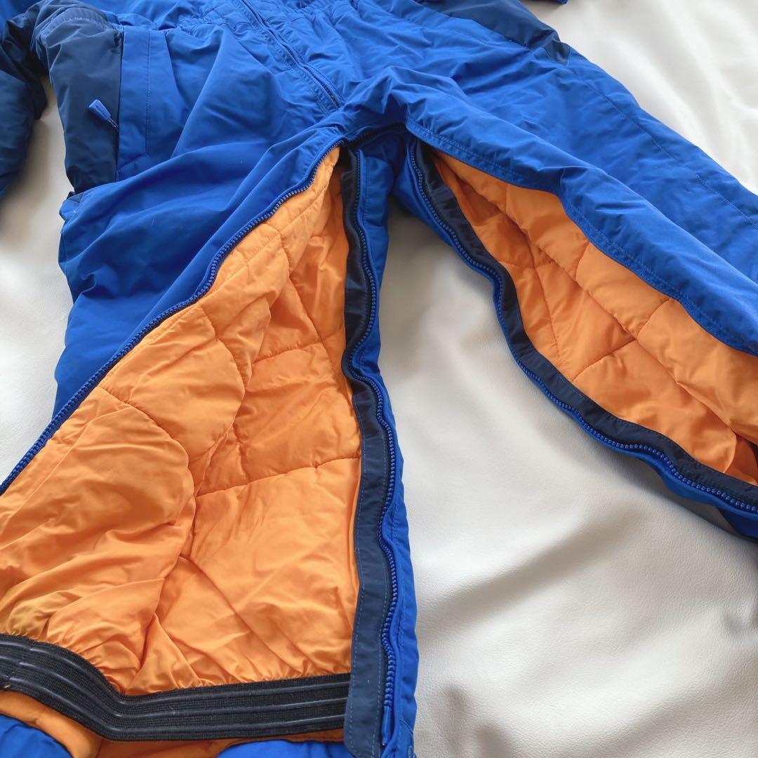 モンベル mont-bell パウダーカバーオール プライマリーブルー 120