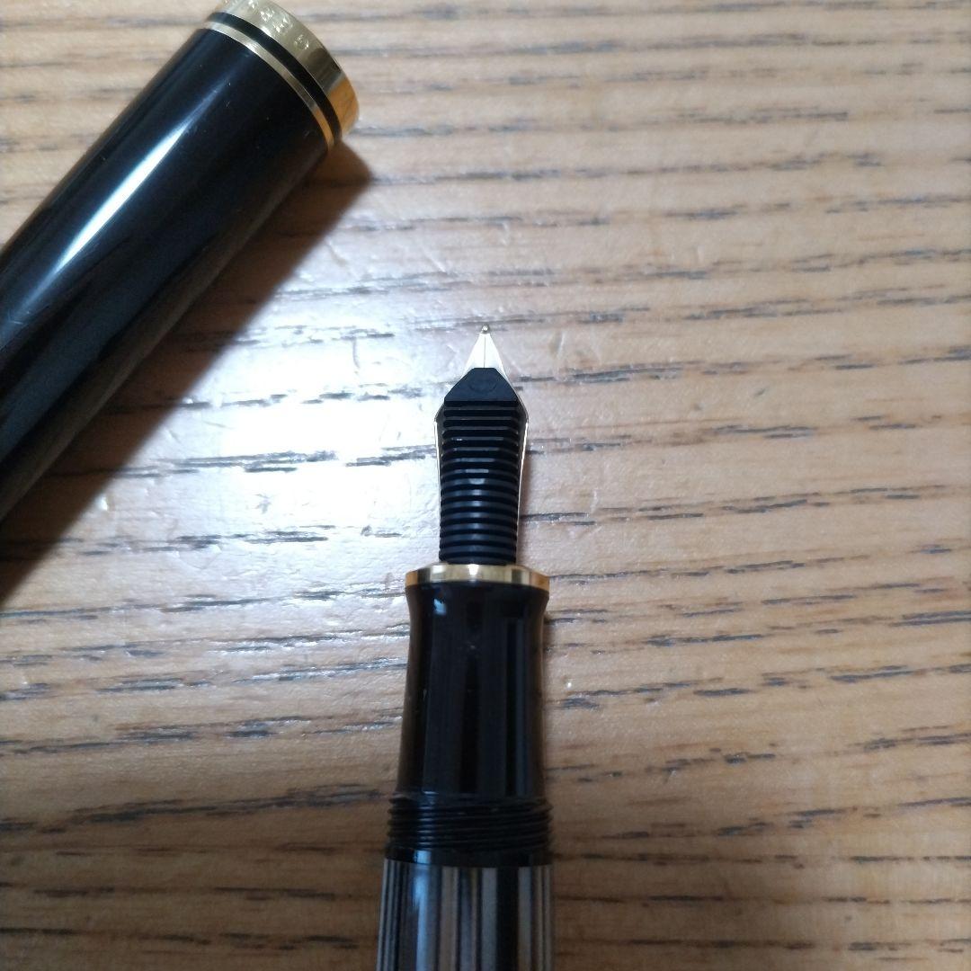 Pelikan 万年筆 茶縞　スーベレーンm400