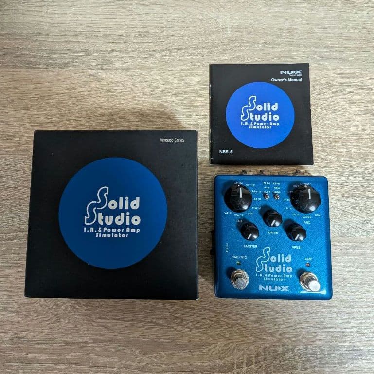 NUX Solid Studio IR & パワーアンプシミュレーター