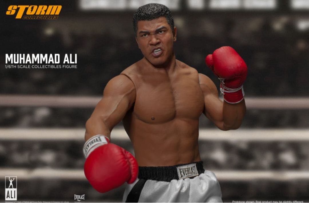 貴重品　モハメドアリ1/6 コレクティブルフィギュア