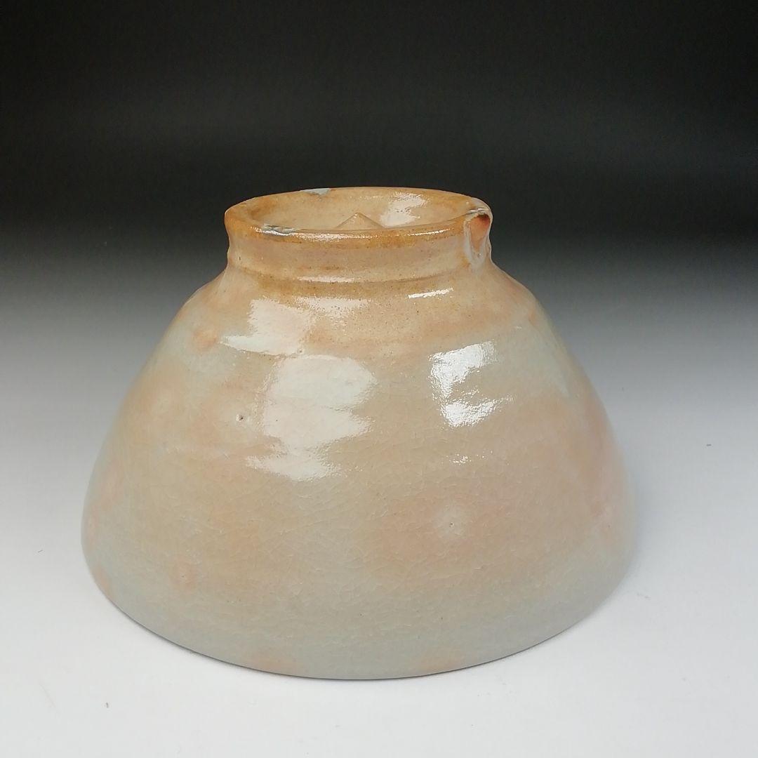 Ｔ４３８　茶碗　『萩焼』『杉山芳寿 造』　共箱　抹茶碗　茶道具