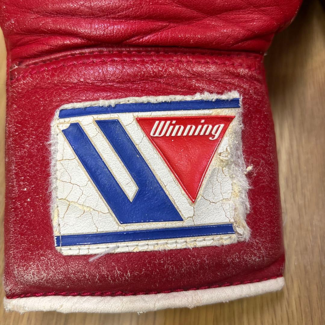 Winning ボクシンググローブ 赤 6oz