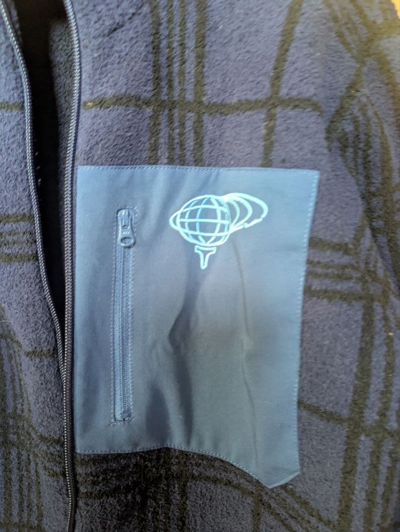 【年末セール】BEAMSGOLF ネイビー フリースジャケット