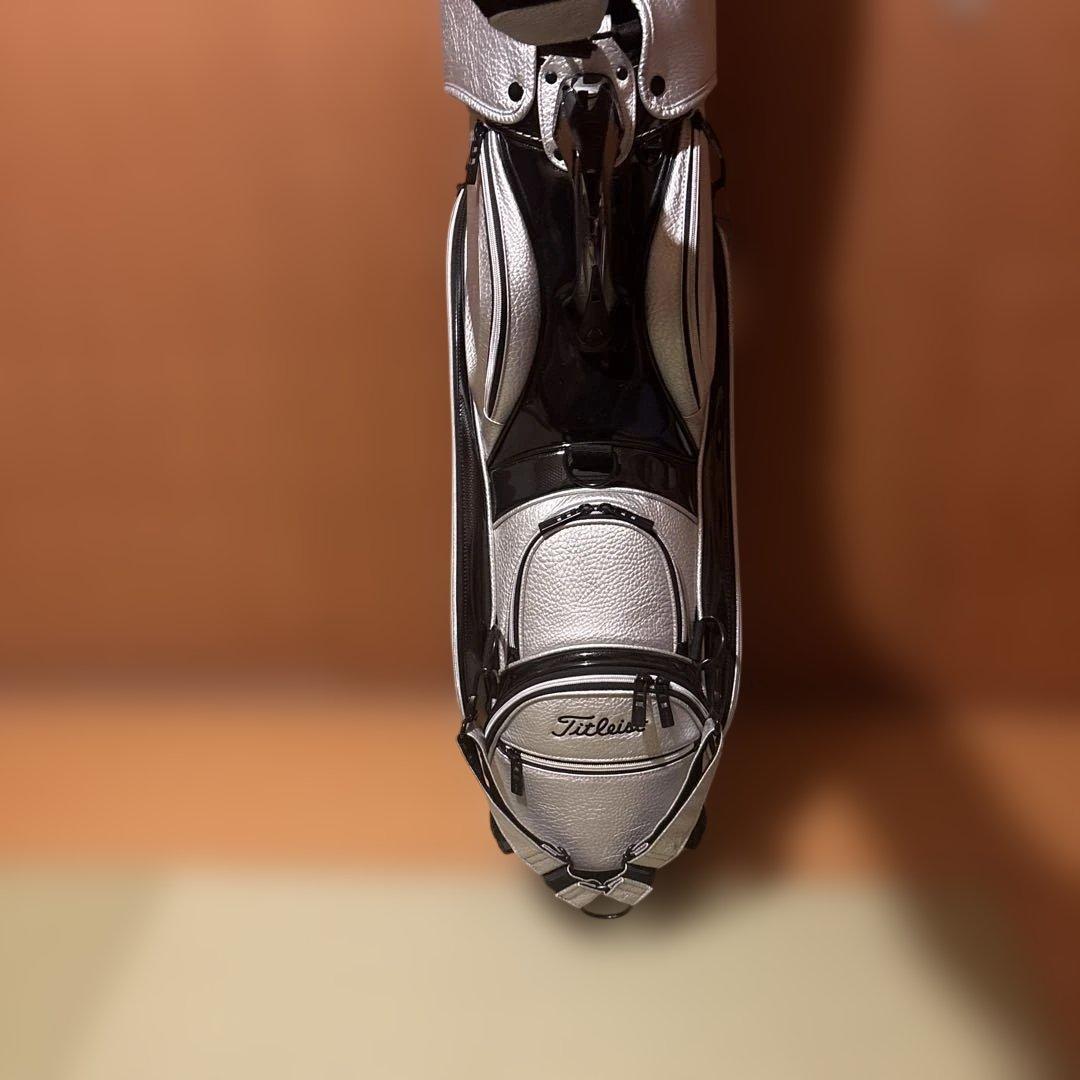 Titleist シルバー キャディバッグ