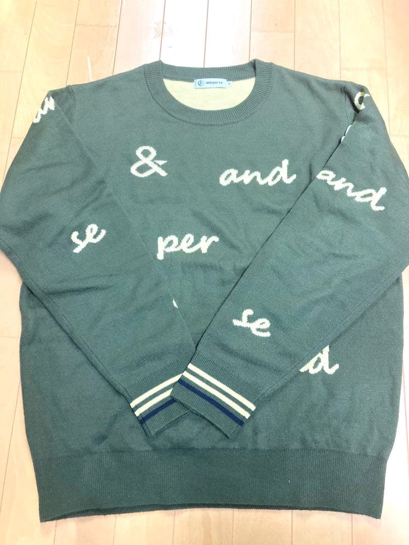 and par se セーター・ベストセットアップ