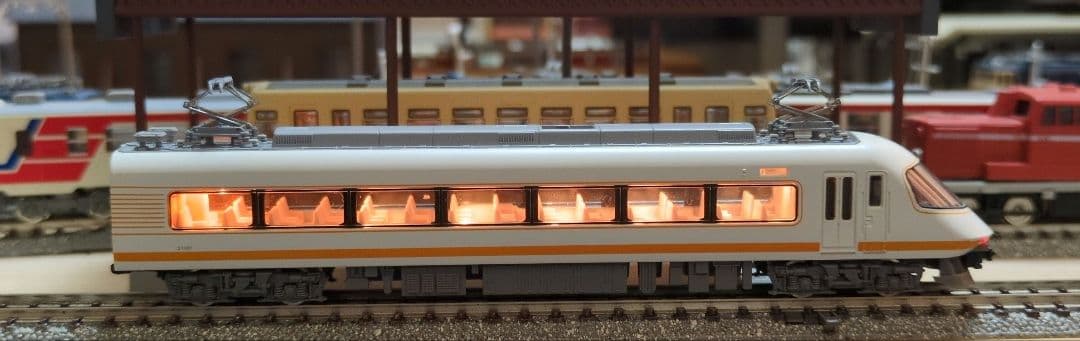 鉄道模型 近畿日本鉄道 21000系 ア－バンライナー 室内灯完備！！