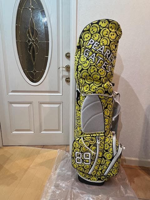 PEARLY GATES スマイリーフェイス ゴルフバッグ 89