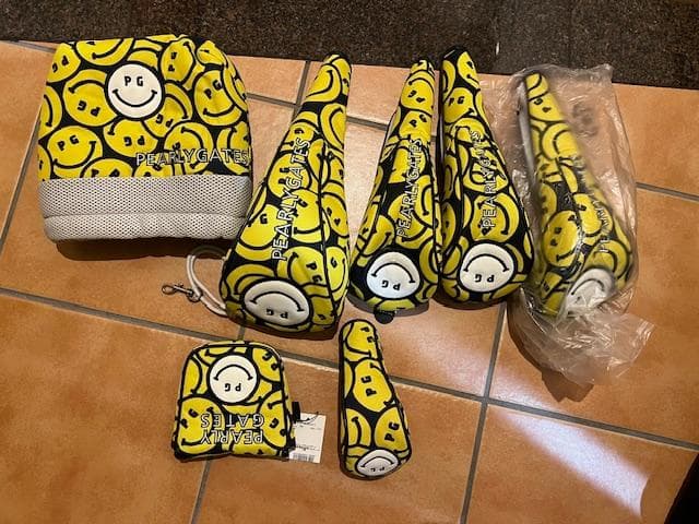 PEARLY GATES スマイリーフェイス ゴルフバッグ 89