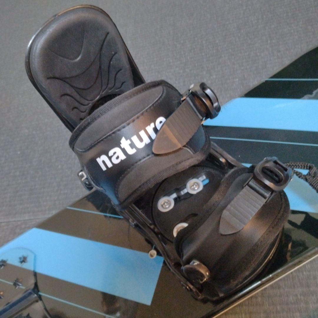 DUB ジュニアスノーボード110cm ビンディング 滑り止め＆コード付