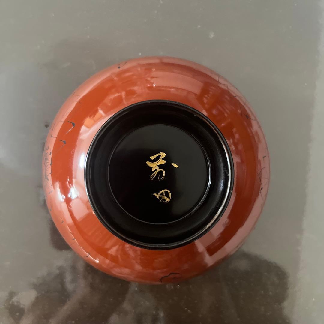 輪島塗蓋付き漆器椀　10客