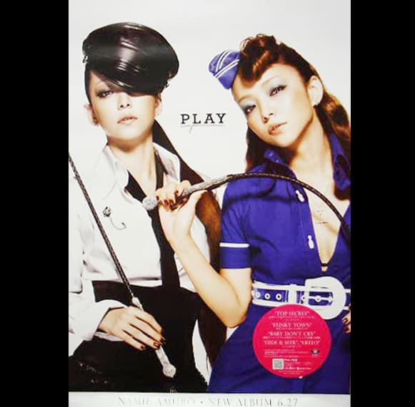 ★安室奈美恵　PLAY　非売品ポスター　未使用