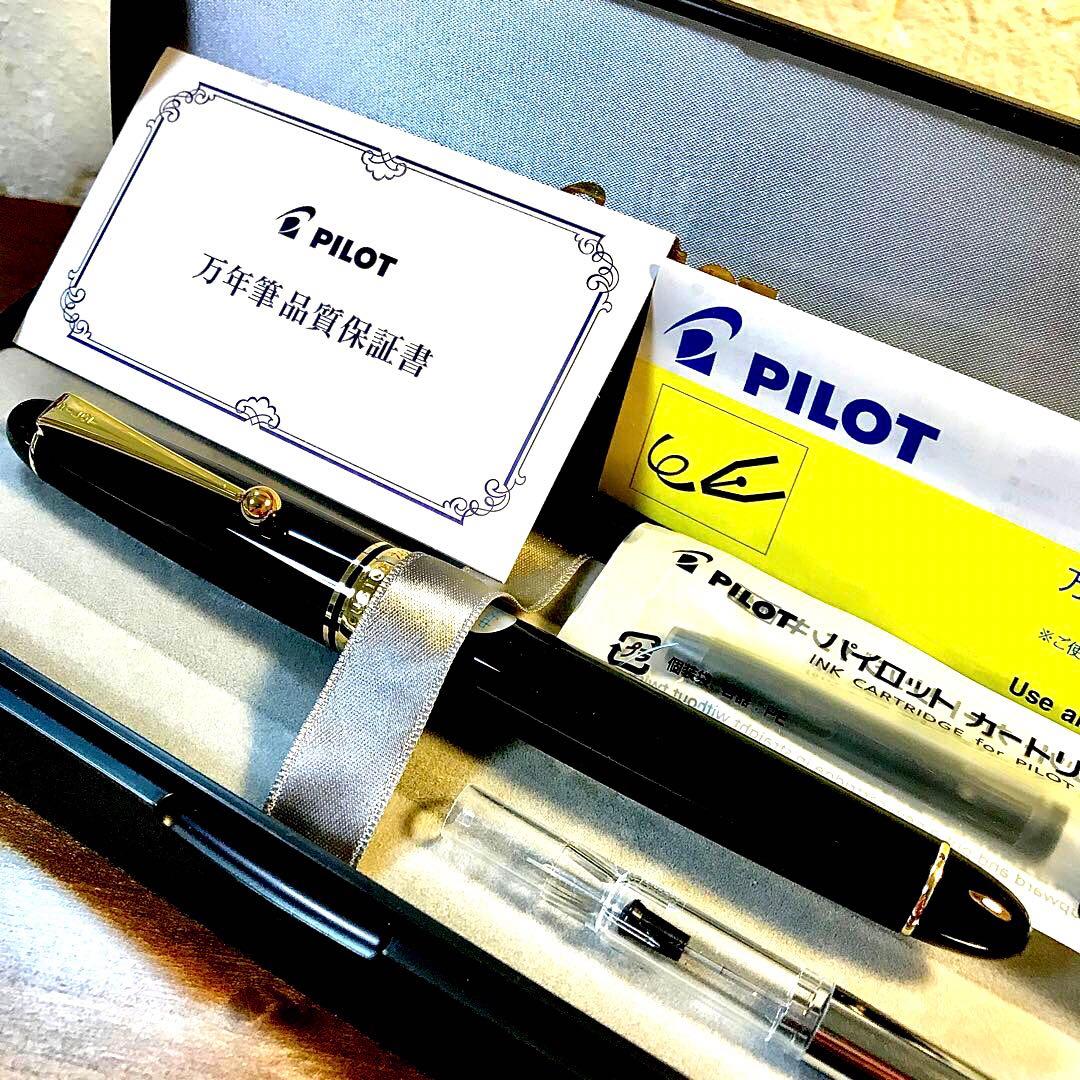 ☆超お勧め☆美しいパイロットカスタム万年筆742(SM)ほぼ新品未使用品