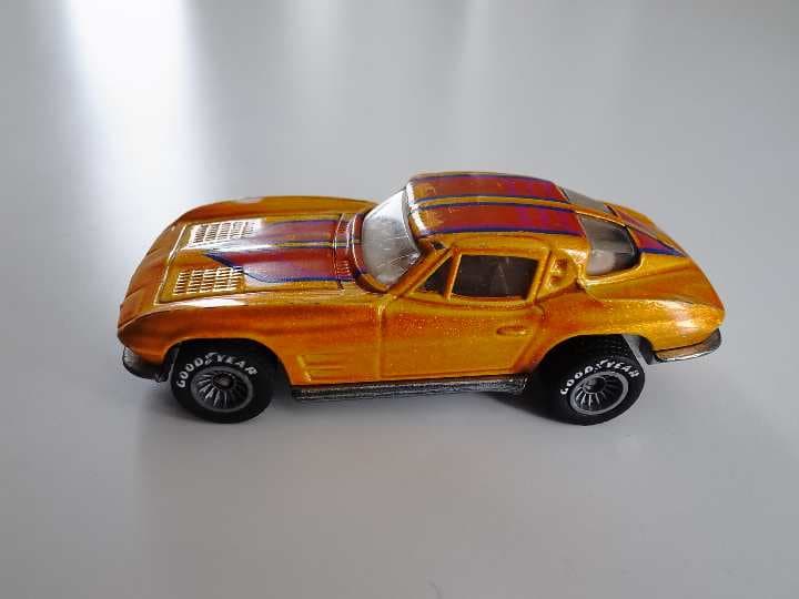 【激レア・貴重】ホットウィール　香港製　マテル　コルベット