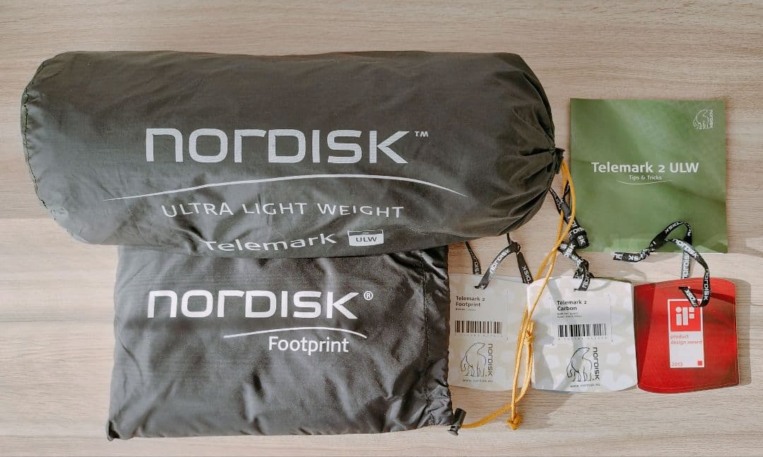 nordisk Telemark 2ULW　フットプリント付