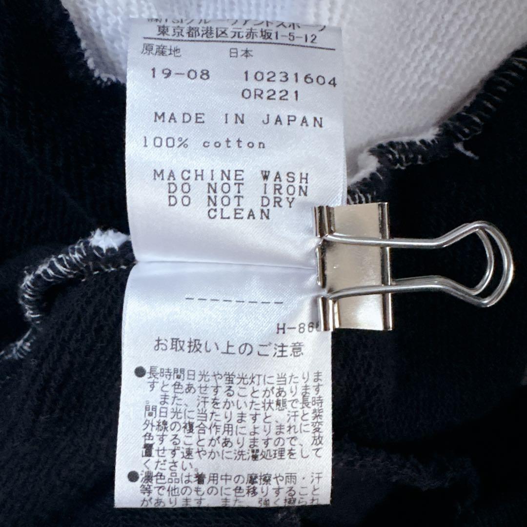 PEARLY GATES パーカー 配色 ロゴテープ ユニセックス サイズ0