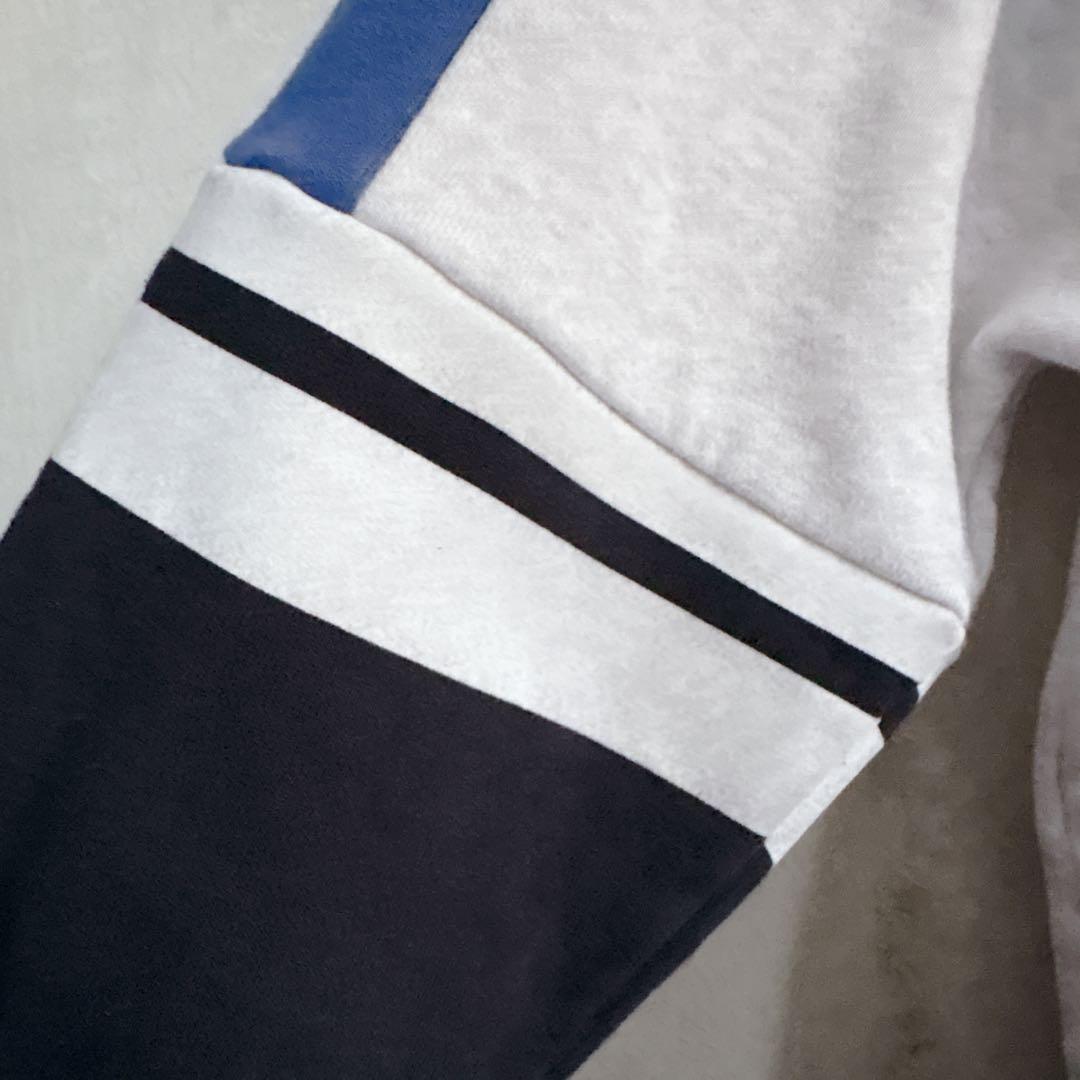 PEARLY GATES パーカー 配色 ロゴテープ ユニセックス サイズ0