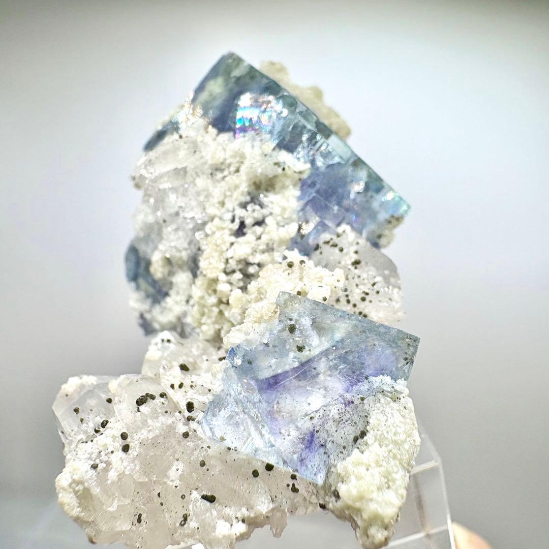 580 中国　ヤオガンシャン産　フローライト