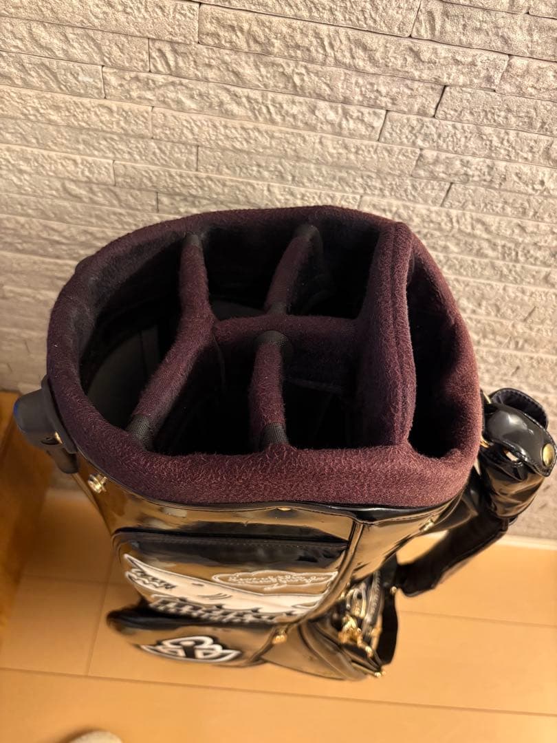 【カズJ】muta ブラック ゴルフバッグ