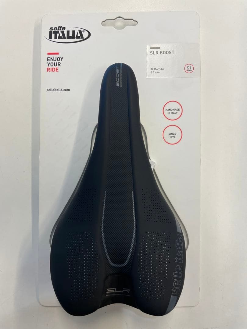 selle italia SLR BOOST ti316 S1新品(軽量サドル)