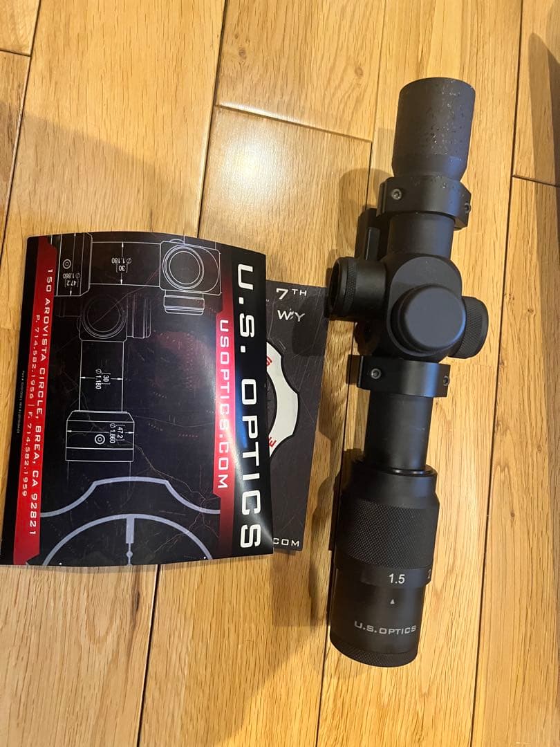 U.S. OPTICS SR-6S スコープ 1.5-6倍