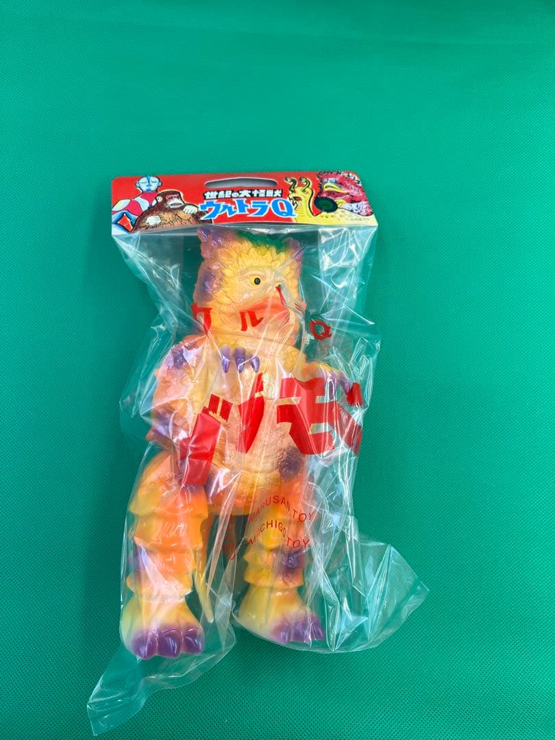 M1号　ガラモン　ハロウィンカラー　蓄光　スタンダード　ソフビ　ブルマァク