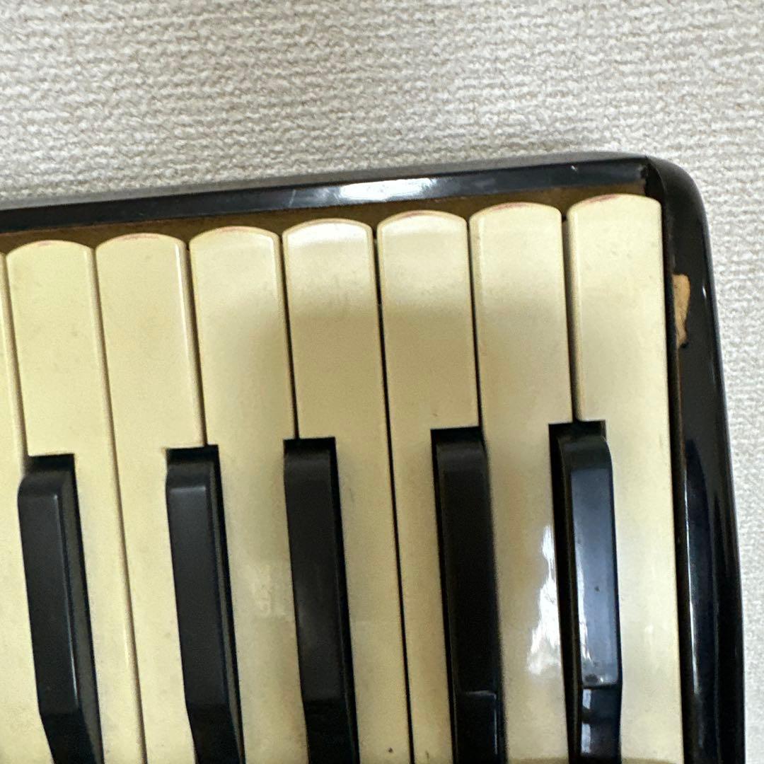 TOMBO No.52 アコーディオン 鍵盤楽器 ケース付属 黒